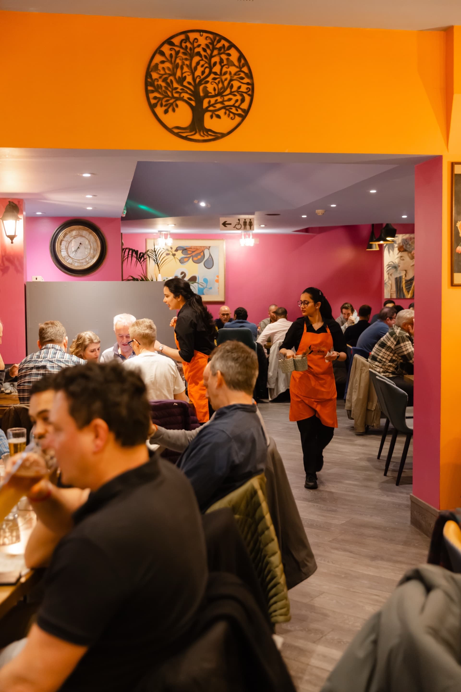 Koyal restaurant in full swing during the whisky tasting event