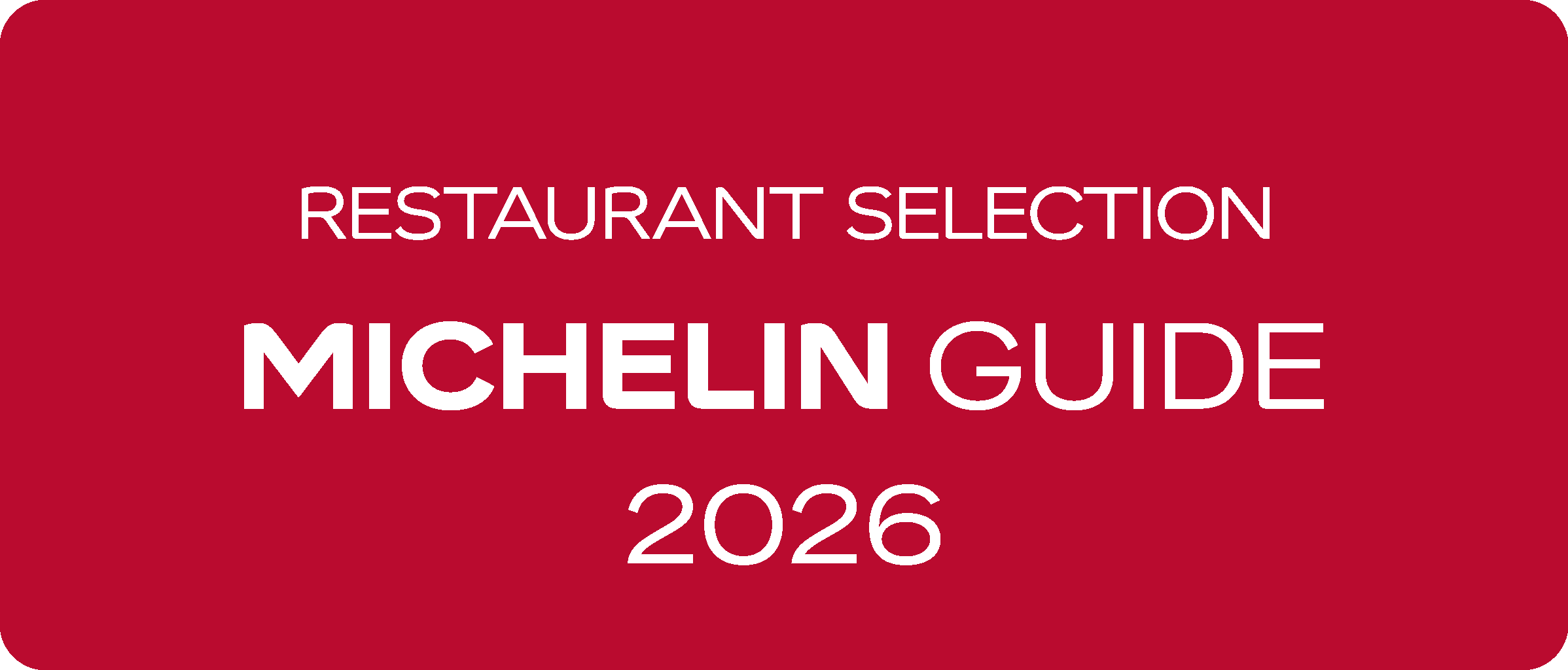 Restaurant Selection - MICHELIN Guide 2026