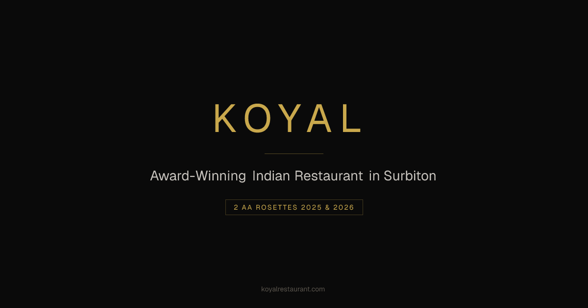 Koyal Indian Restaurant & Bar in Surbiton